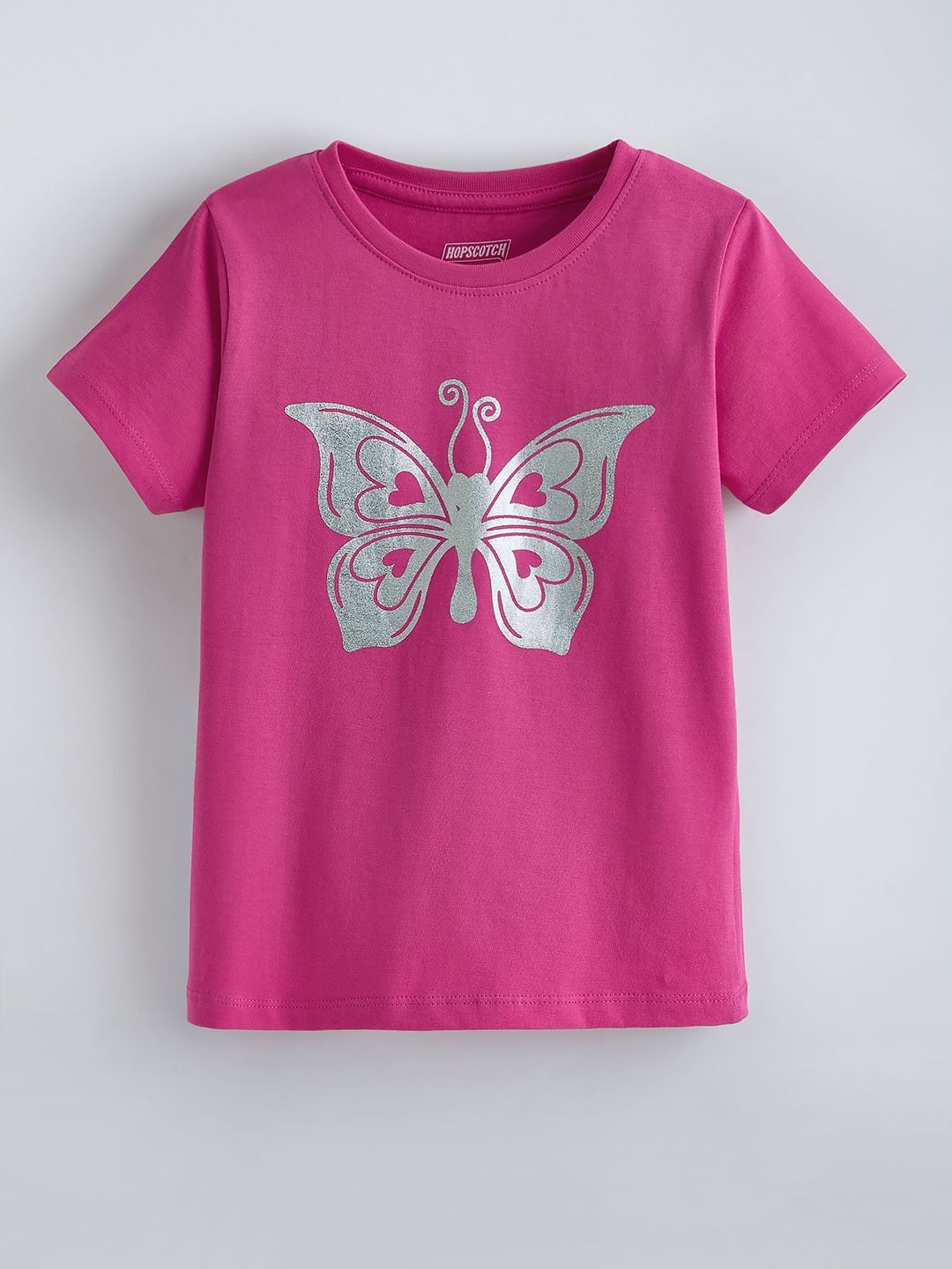 Hopscotch Girls Cotton Tshirts