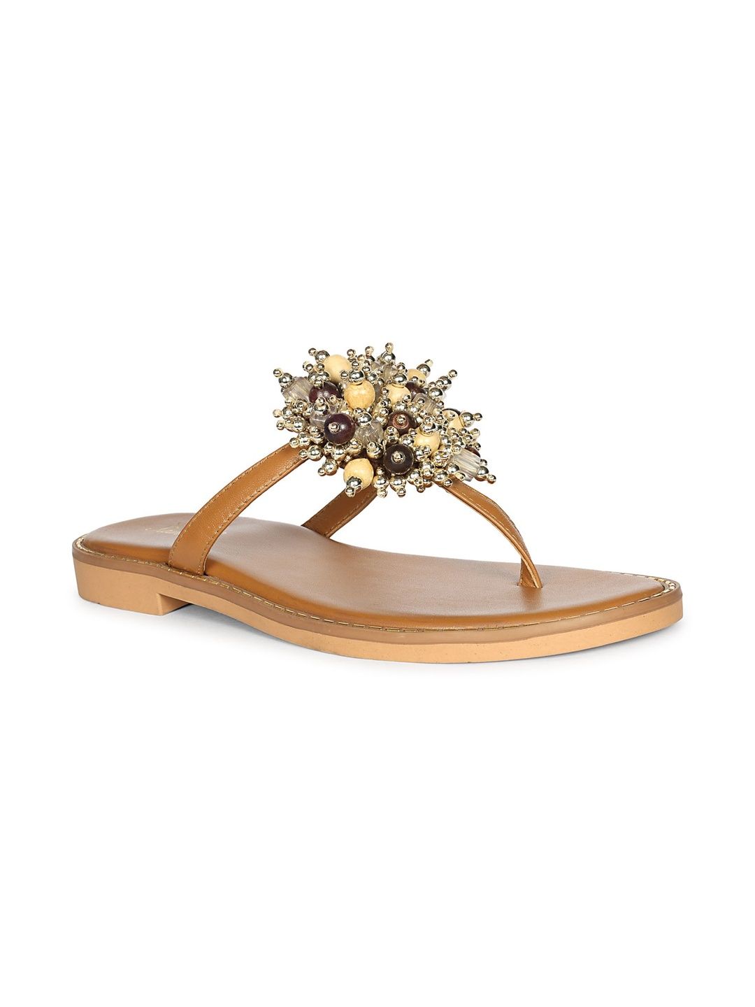 Saint G Women Embellished T-Strap Flats-picture-54