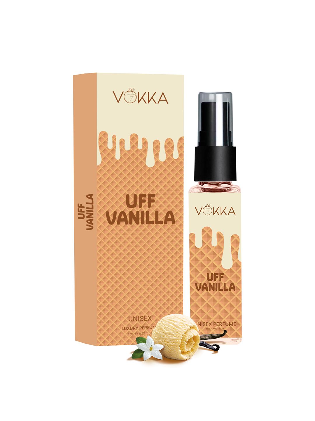 VOKKA Long Lasting Uff Vanilla Eau De Perfume - 8 ml-image-49