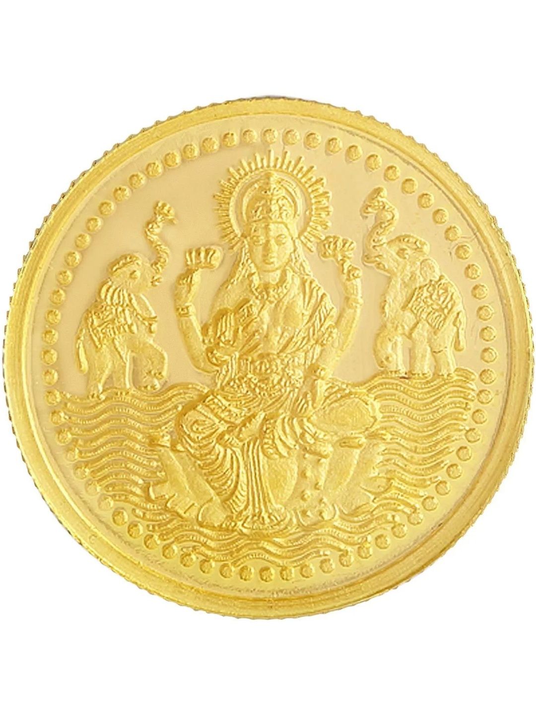 Malabar Gold & Diamonds 24KT 999 Purity Laxmi Gold Coin - 2 g-image-40