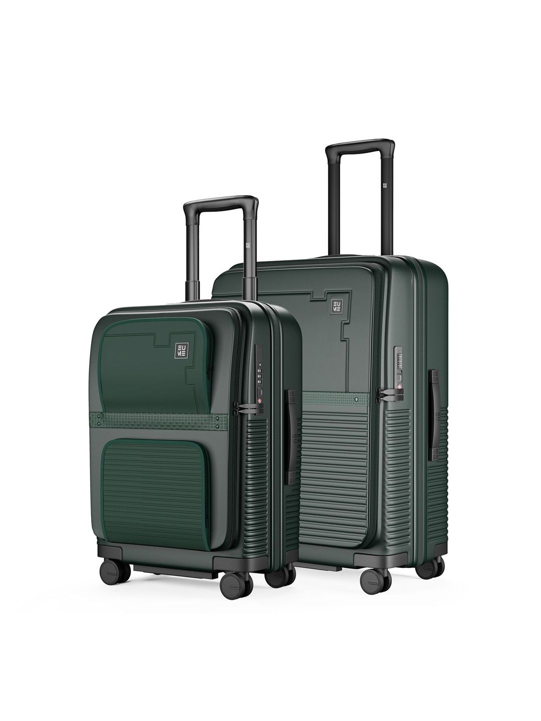 EUME Aerotop Set Of 2 TSA Lock Hard-Sided Trolley Bags With Anti Theft Zipper-picture-14