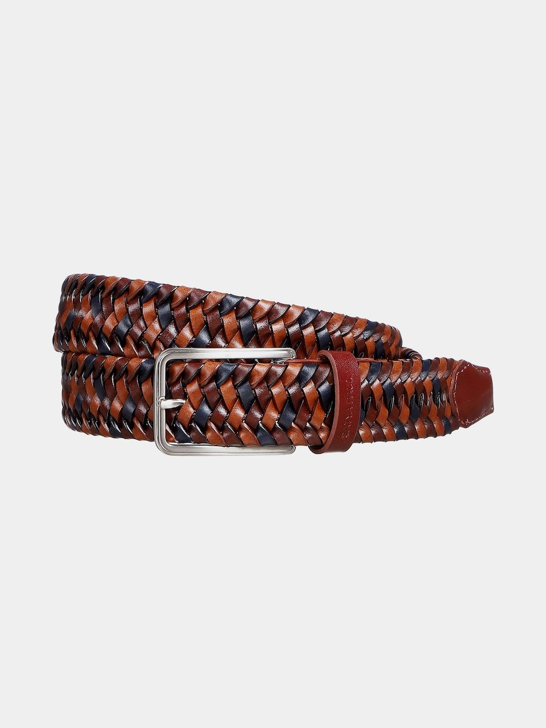 Satya Paul Men Braided Leather Belt-picture-14
