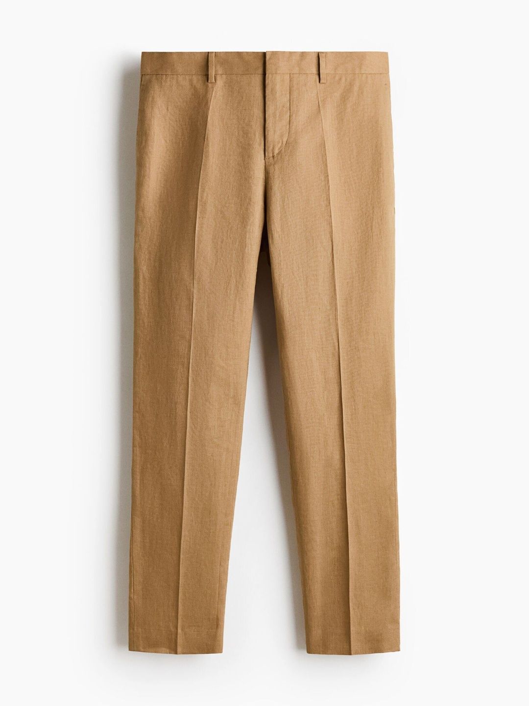 H&M Slim Fit Linen Suit Trousers-picture-33