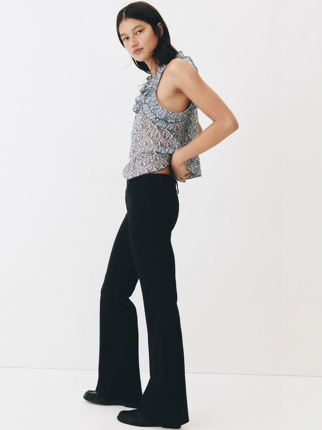 H&M Flared Tailored Trousers-picture-30