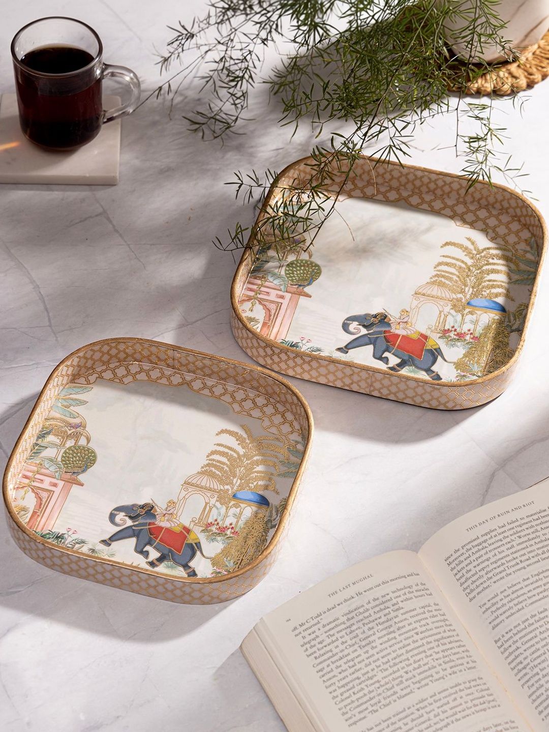 DULI Multicoloured 2026 2 Pieces Serving Tray-picture-41