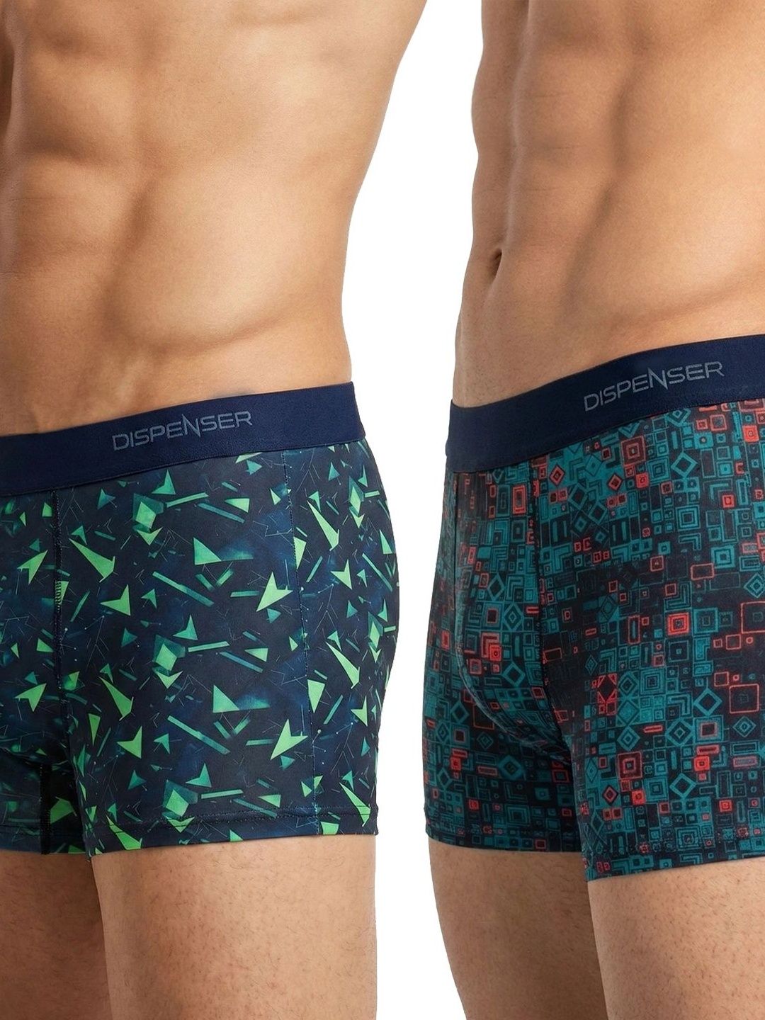 DISPENSER Pack of 2 Microfiber Assorted Printed Trunks-picture-25