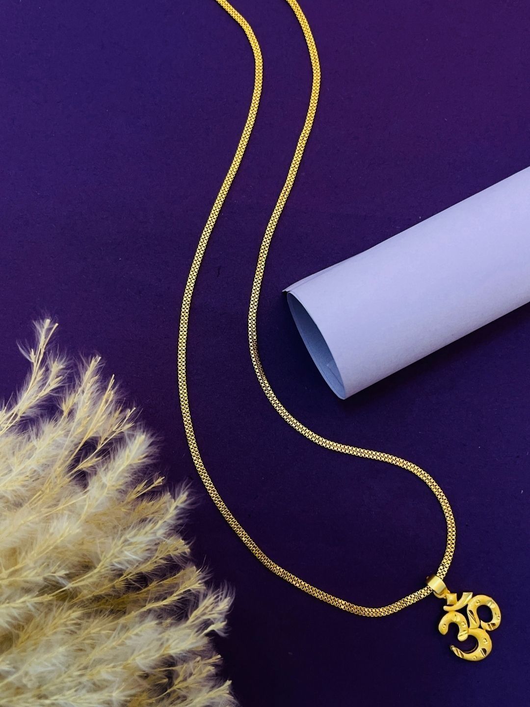 Jewelry Miguel Gold-Plated Quirky Pendants with Chains