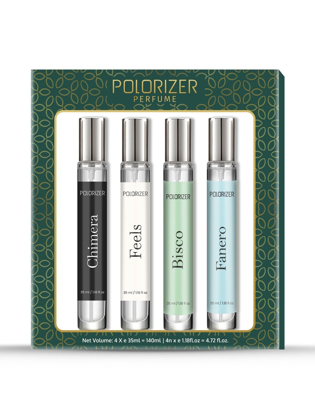 Polorizer Unisex Set Of 4 Chimera Feels Bisco Fanero Long Lasting Eau De Perfume 35ml Each-image-25