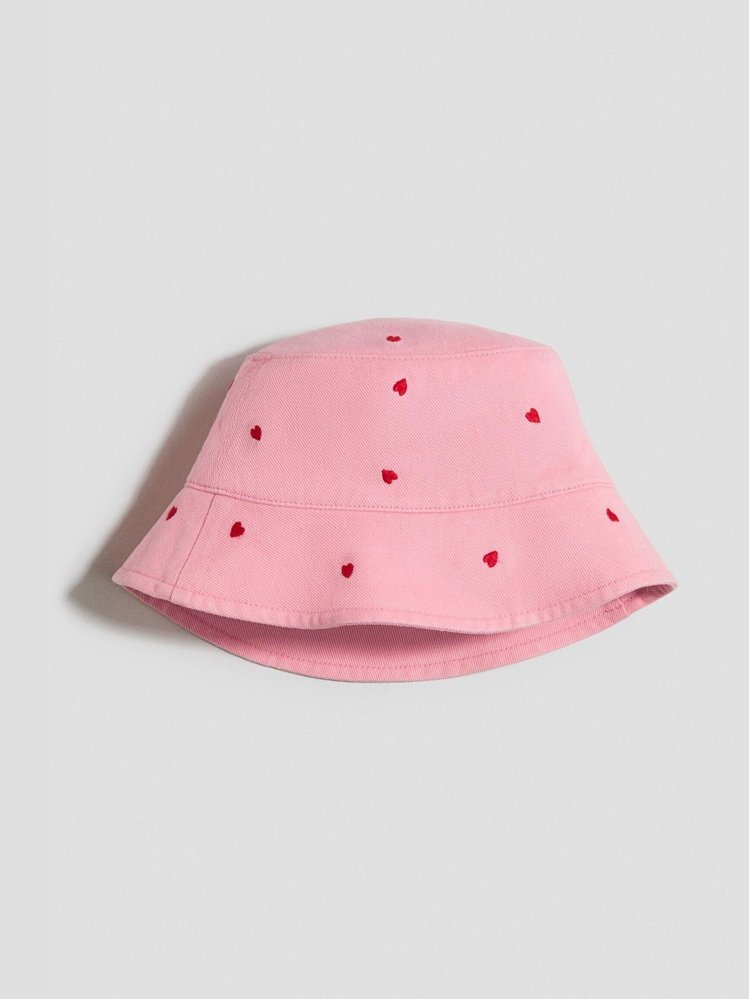 H&M Embroidered Twill Bucket Hat