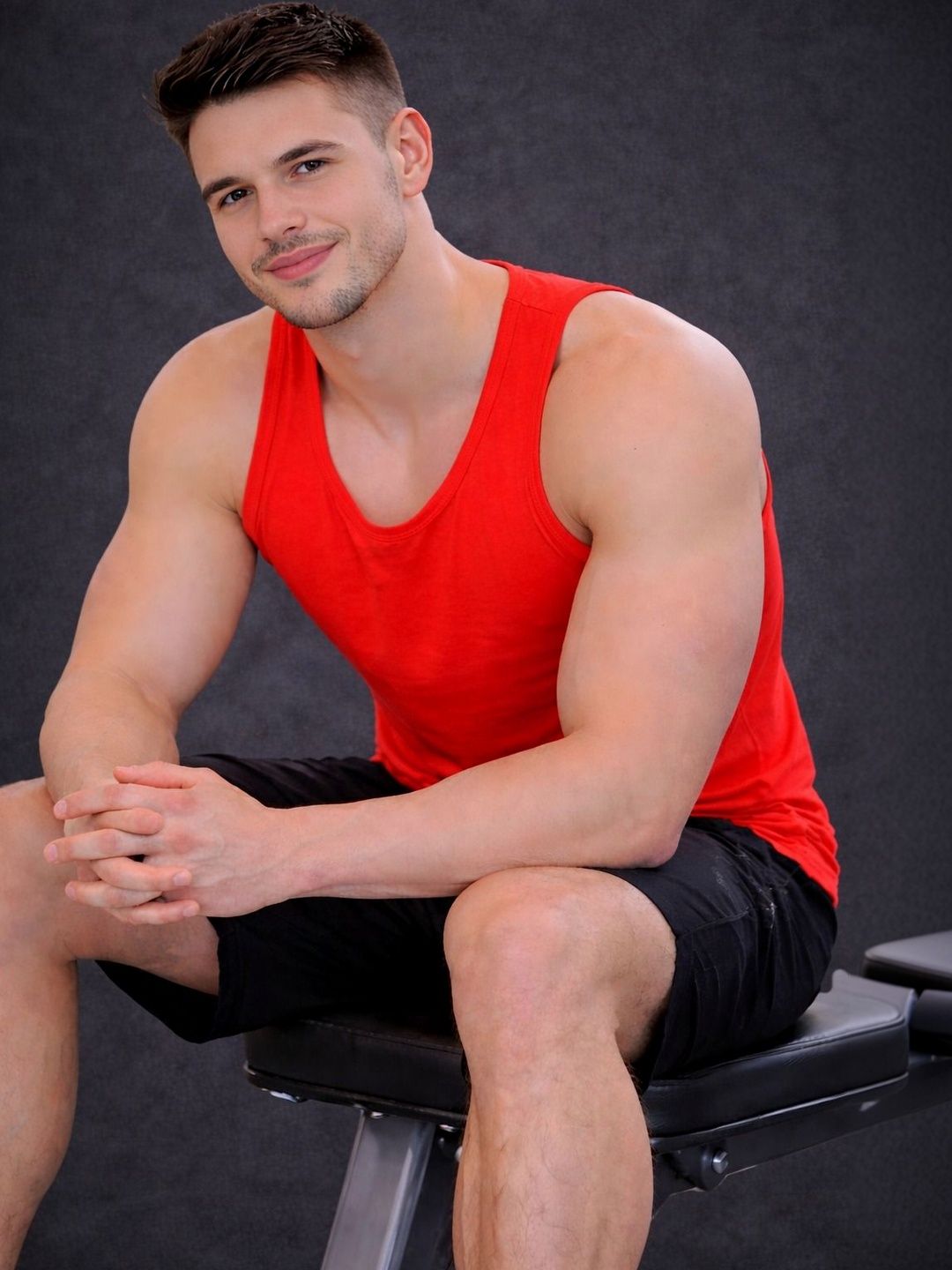 FBAR Assorted Cotton Gym Vest-picture-36