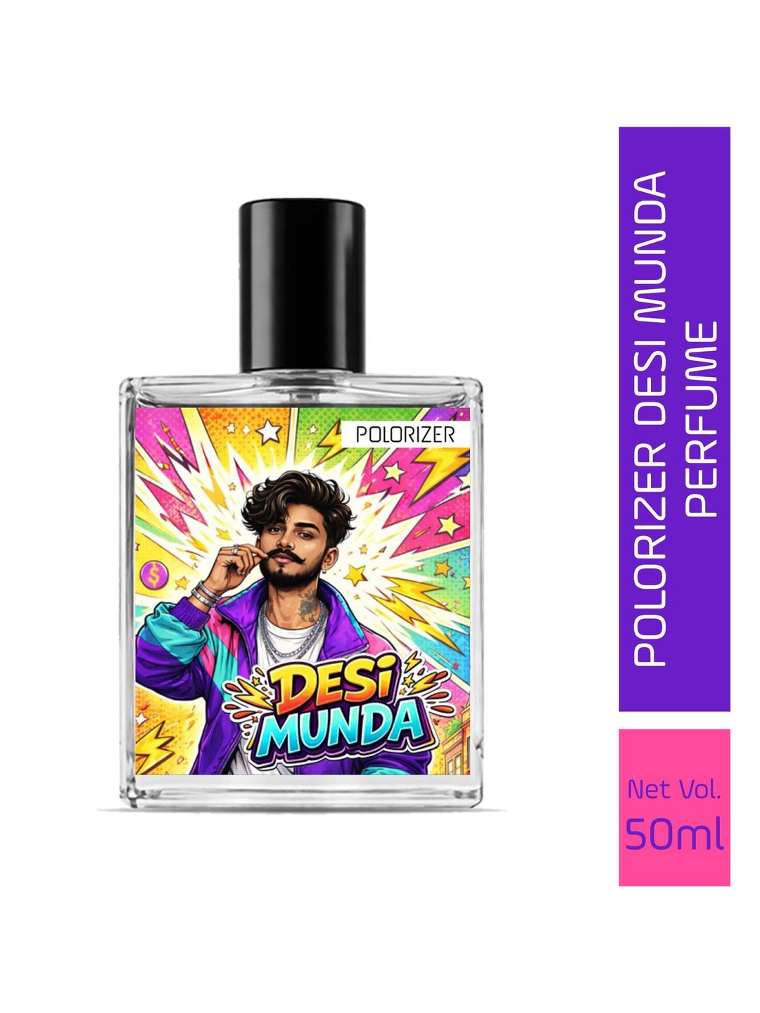 Polorizer Men Desi Munda Long Lasting Eau de Parfume - 50 ml-picture-22