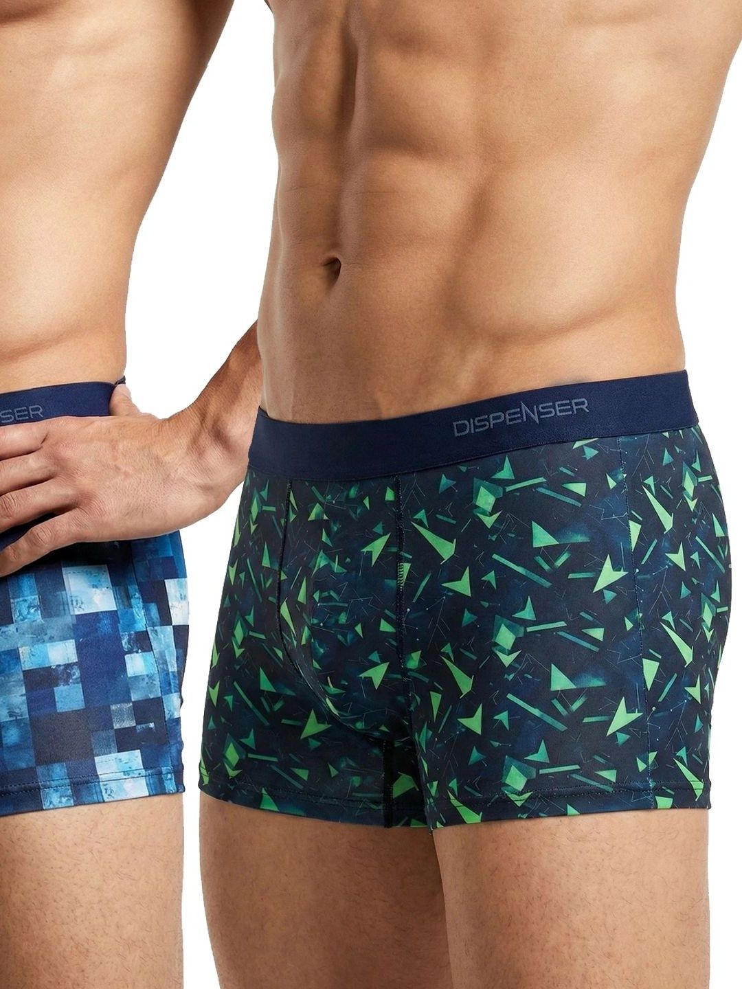 DISPENSER Pack of 2 Microfiber Assorted Printed Trunks-picture-24