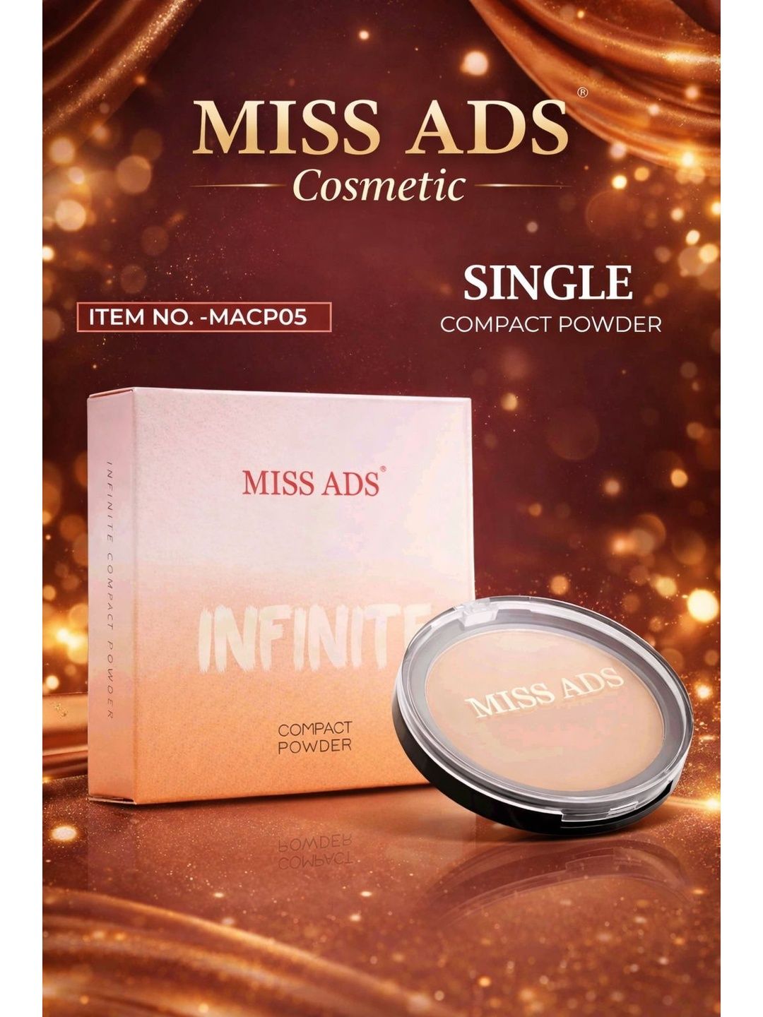 MISS ADS Infinite Compact Powder MACP05-Natural - 12 g-picture-14