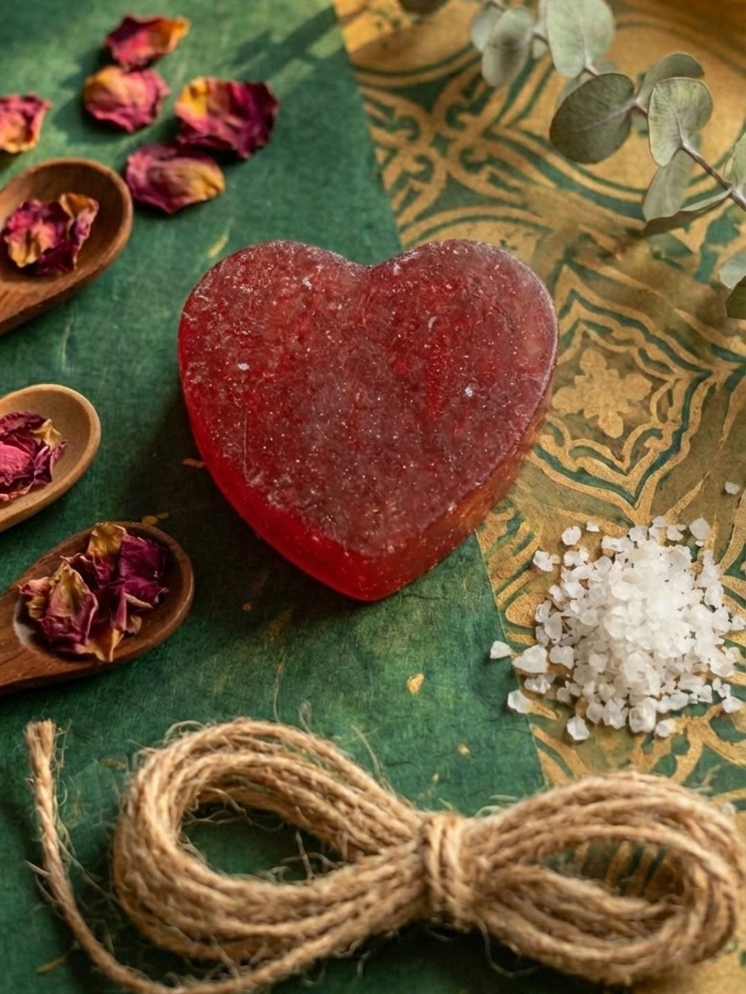 KRENOZ Crimson Heart Luxury Hand Wash Soap Bar - 100 g-picture-35