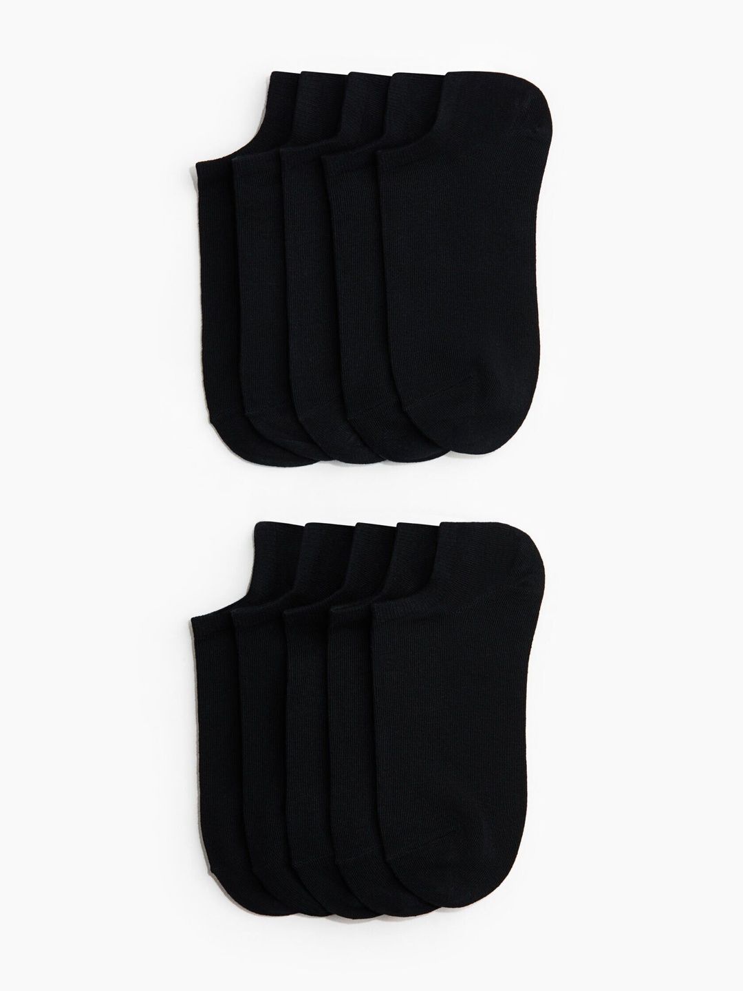 H&M Men Pack of 10 Cotton Ankle Length Socks-picture-25