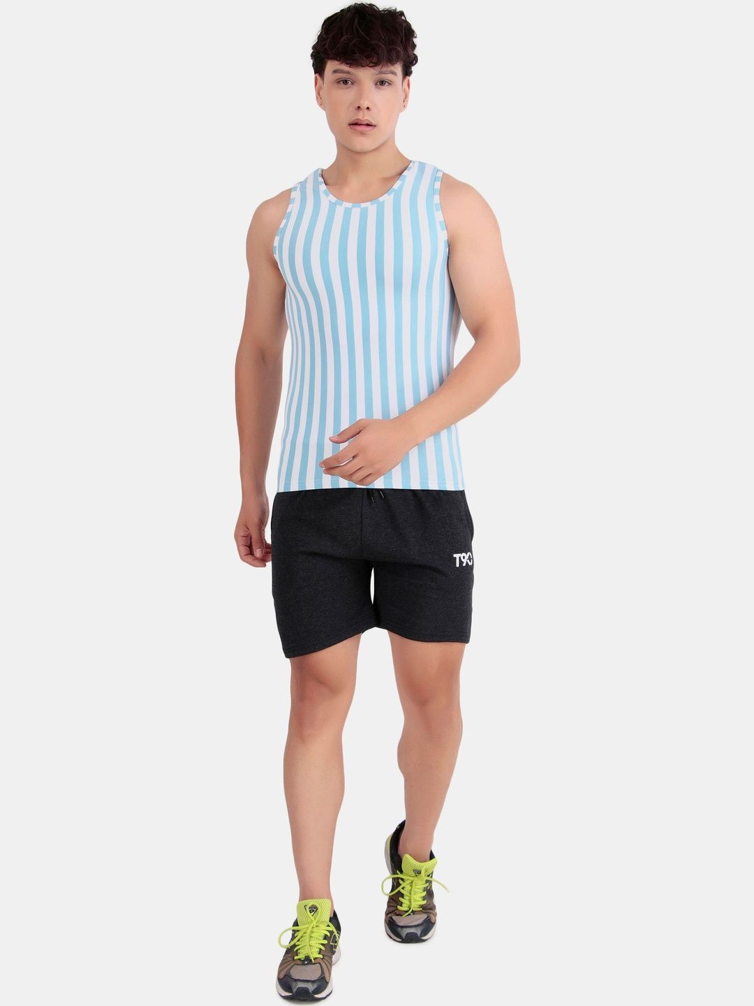 WELL QUALITY Striped Cotton Tank-picture-47