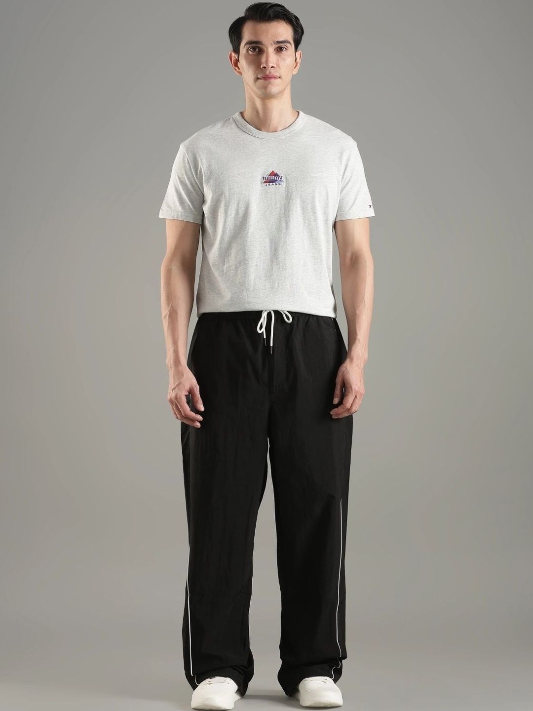Tommy Hilfiger Men Relaxed Fit Training Track Pants-image-0