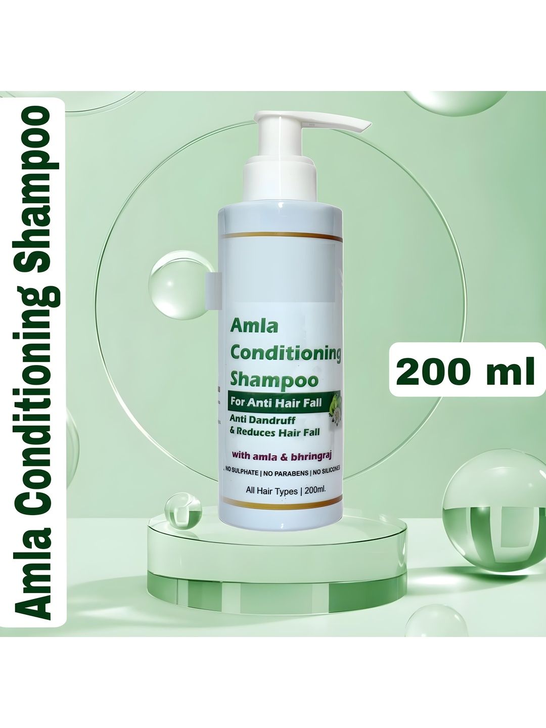 GLAMEZONE Amla Conditioning Shampoo For Anti Hair Fall Control- 200 ml-image-37