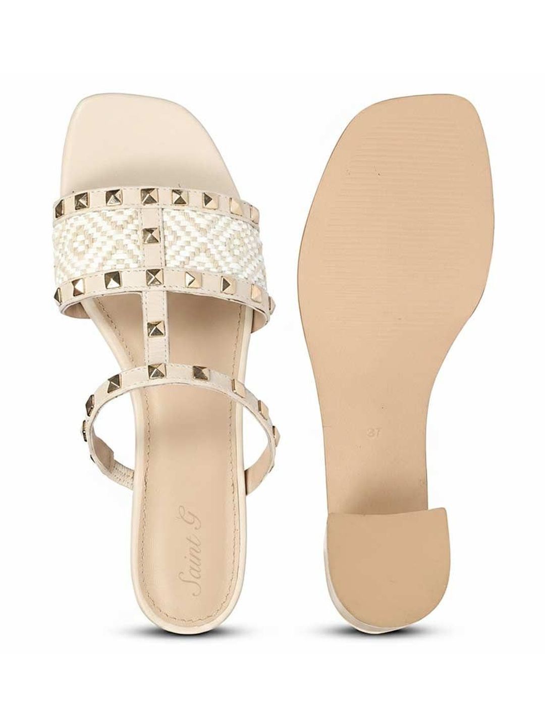 Saint G Textured Block Sandals-picture-16