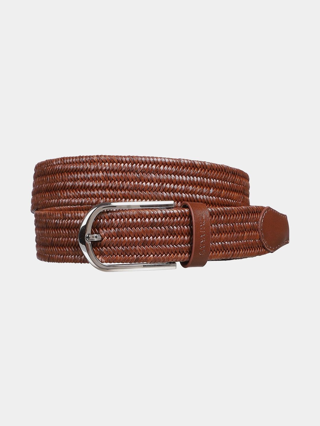 Satya Paul Men Braided Leather Belt-picture-12