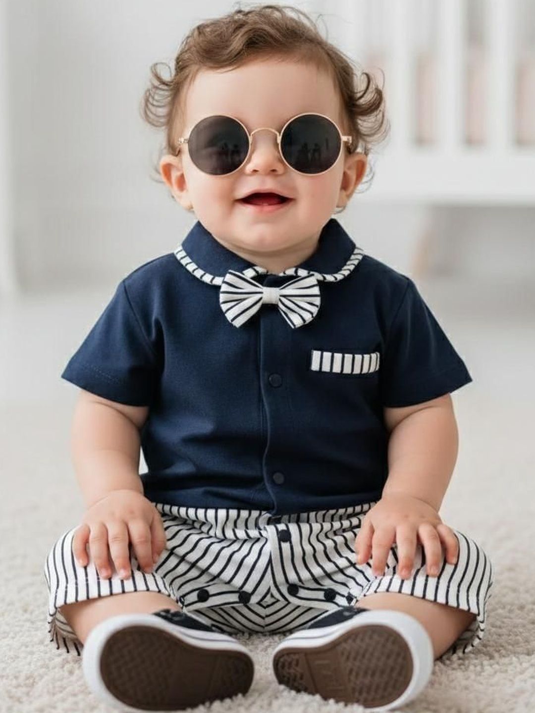 Dhyana Infants Kids Cotton Rompers