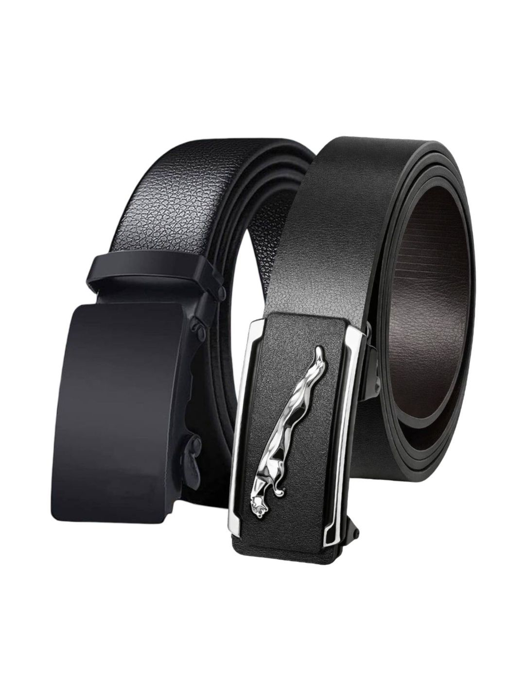 Niddleman Men Textured 2 PU Formal Belt-picture-10