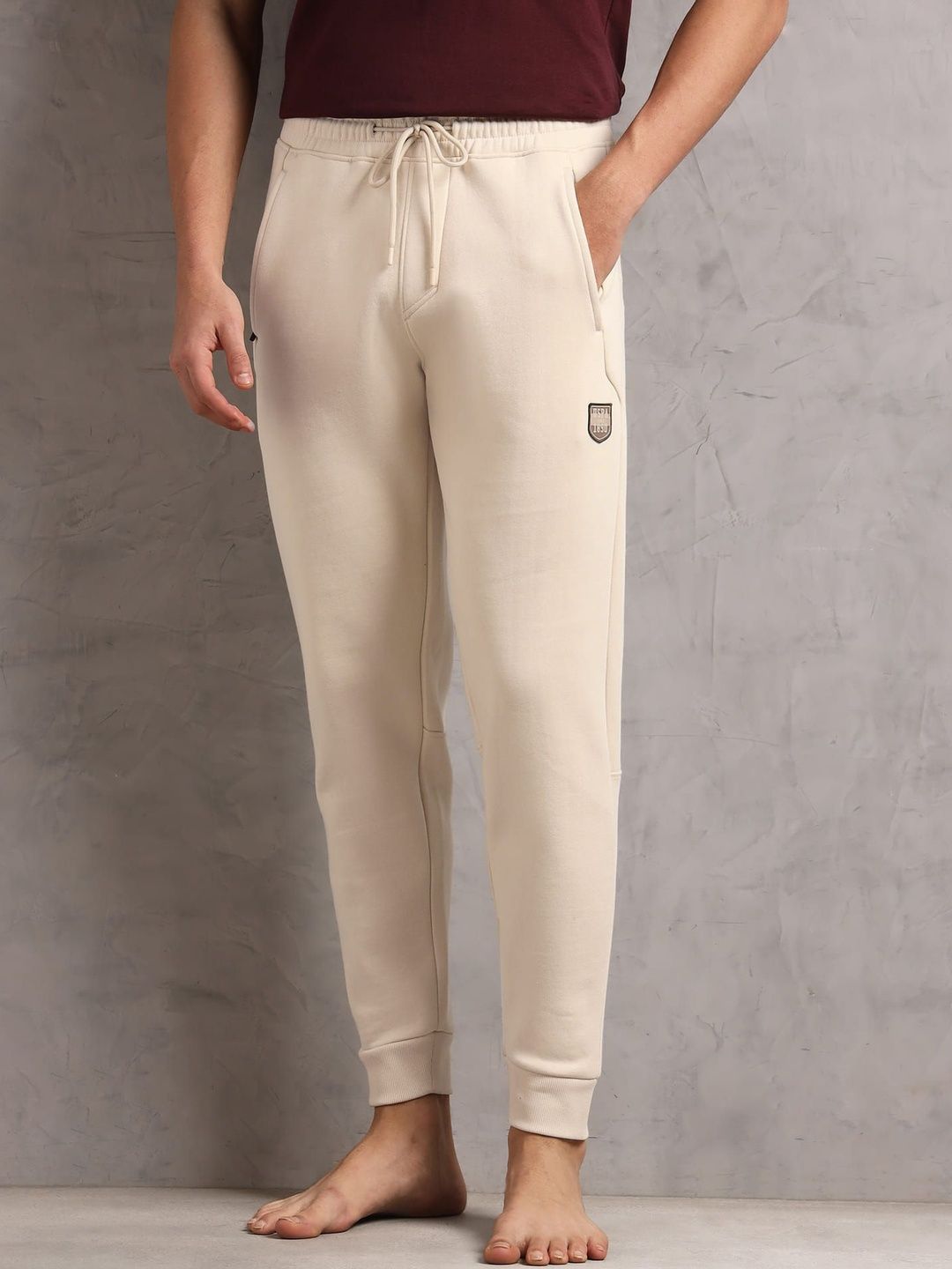 U.S. Polo Assn. Cotton Mid-Rise Joggers Lounge Pants-picture-40