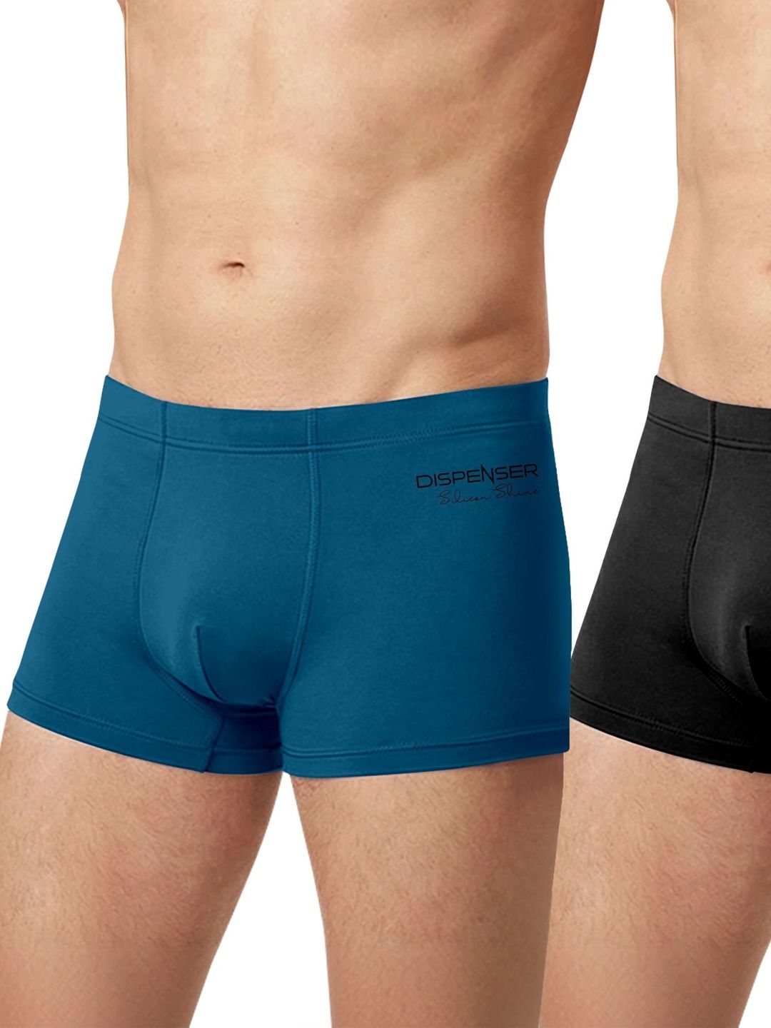 DISPENSER Pack of 2 Cotton Blend Solid Trunks-picture-4