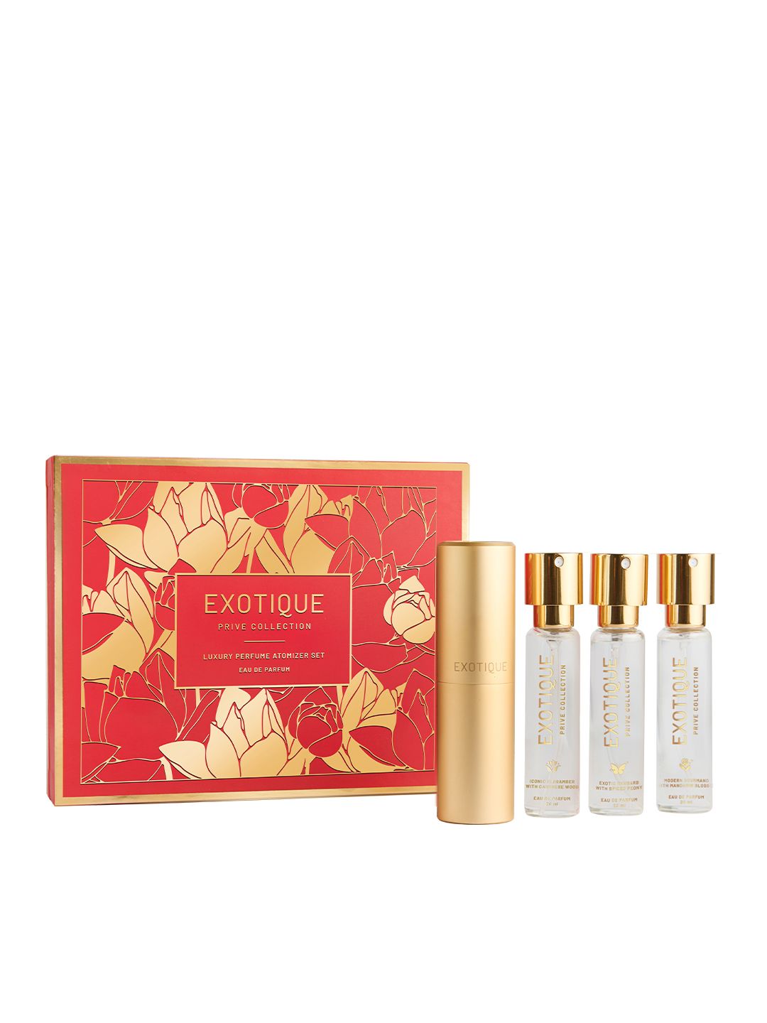 EXOTIQUE Women 3-Pc Prive Collection Luxury Perfume Atomizer Gift Set - 20 ml each-picture-32