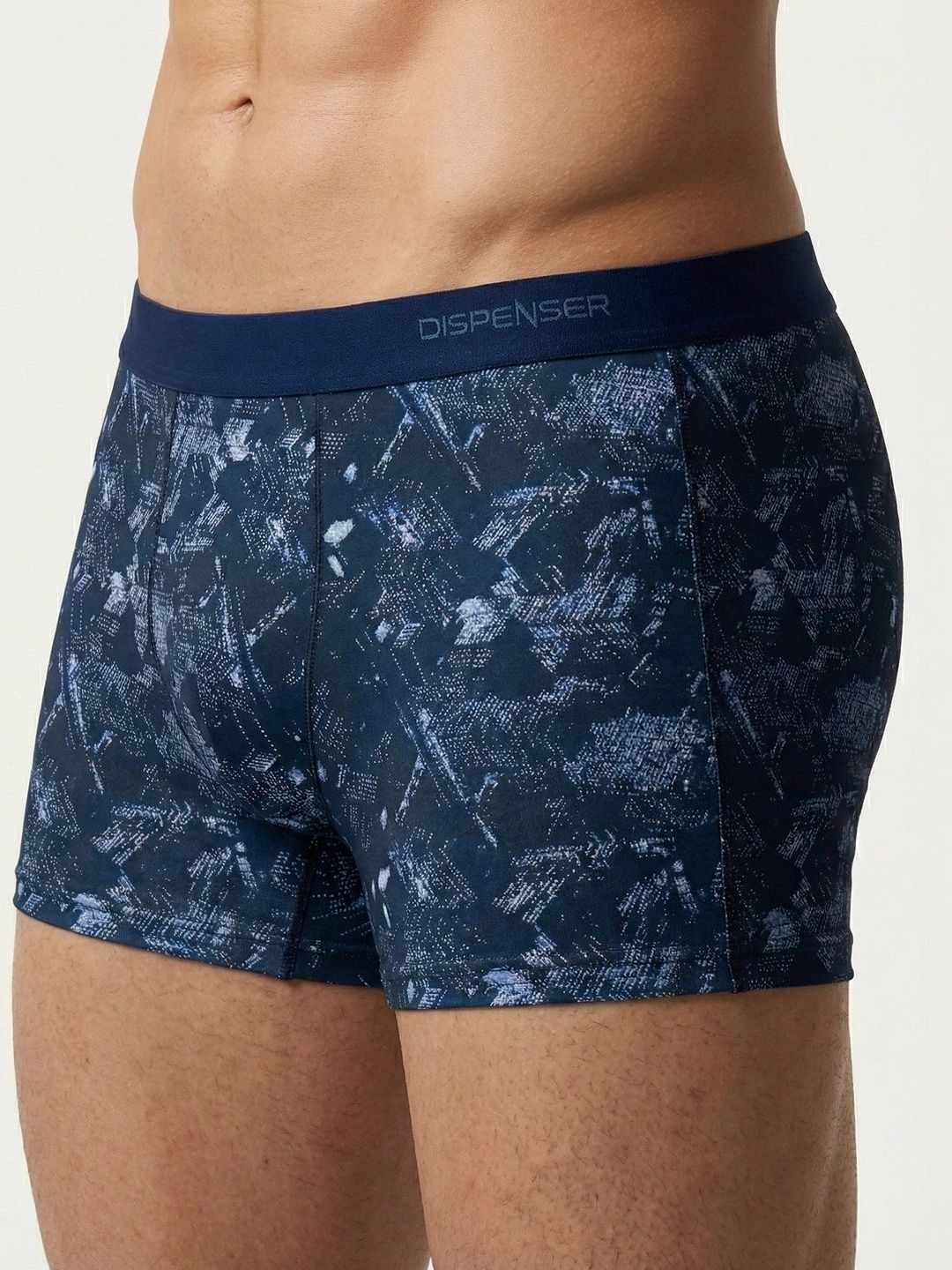 DISPENSER Pack of 3 Cotton Blend Assorted Printed Trunks-picture-31
