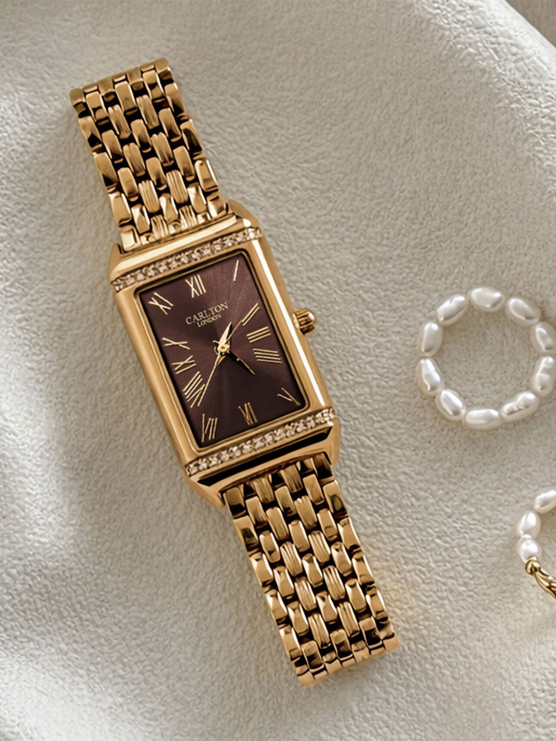 Carlton London Women Amara Analog Watch CL-AM-BRW-image-44