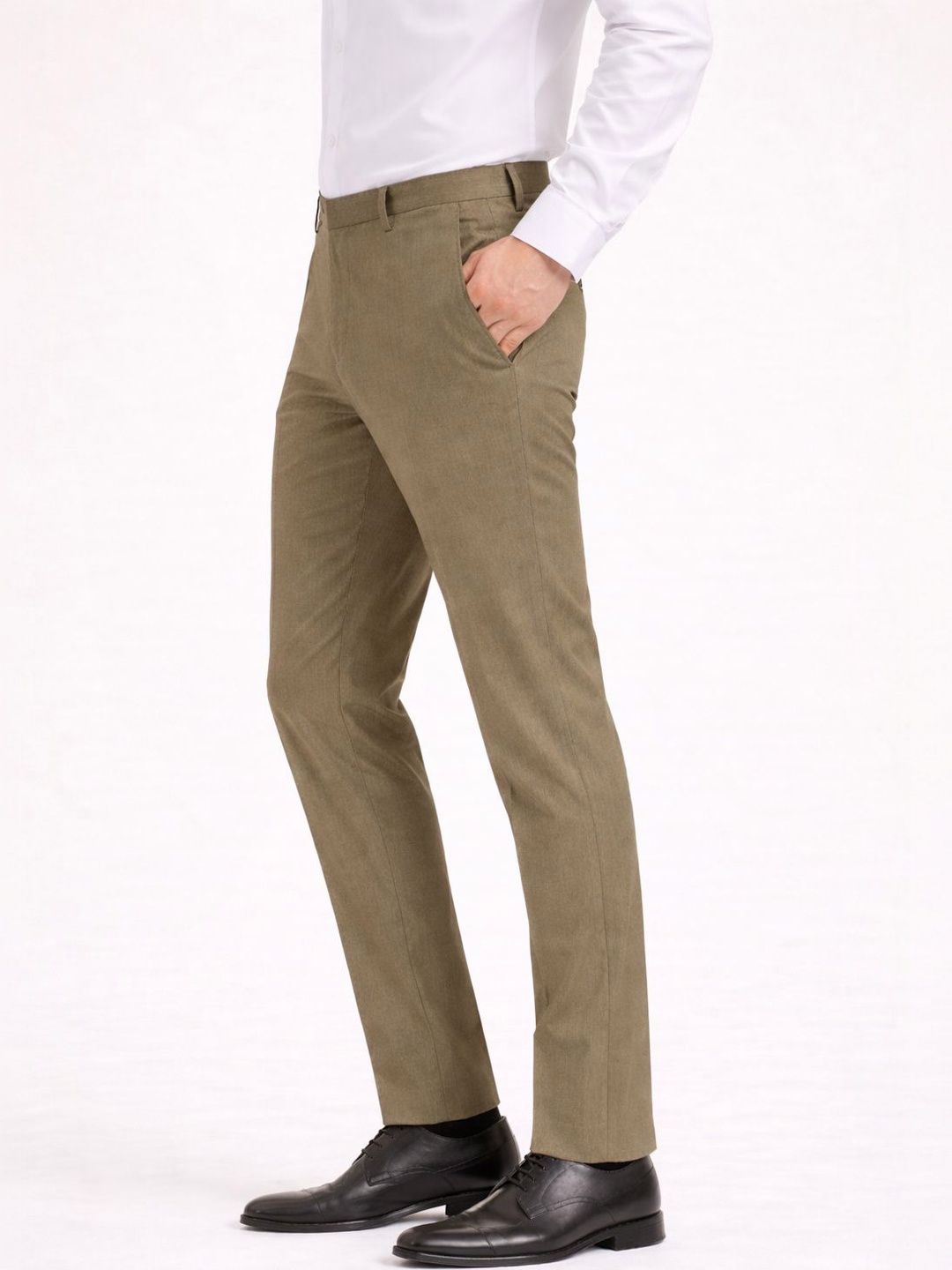 INVICTUS Men Comfort Wrinkle Free Trousers-picture-36
