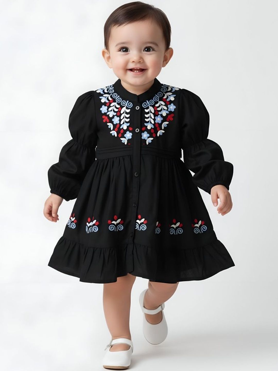 Sangria Girls Cotton Dresses-picture-23