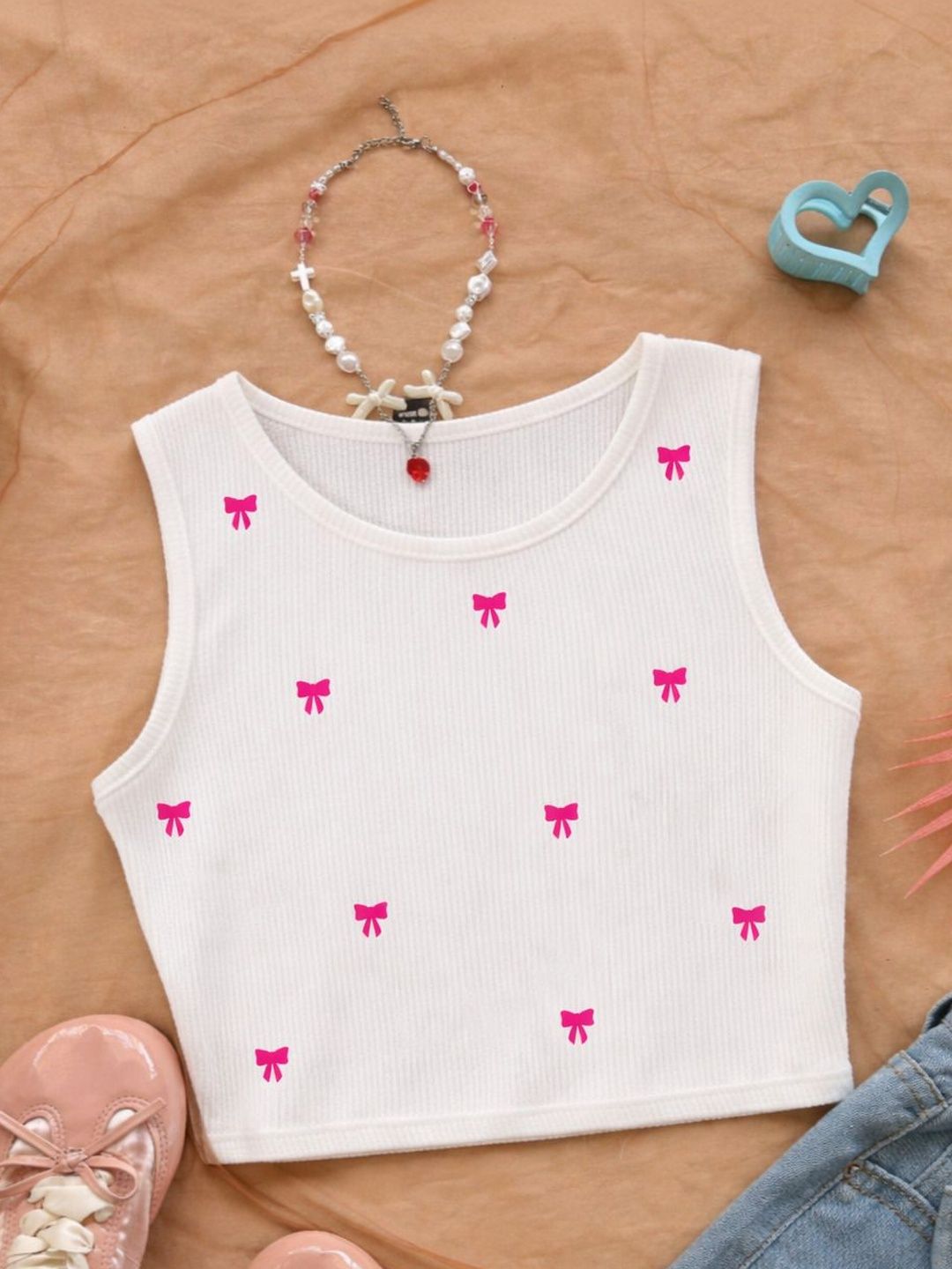 KIK33 Print Crop Top-picture-35