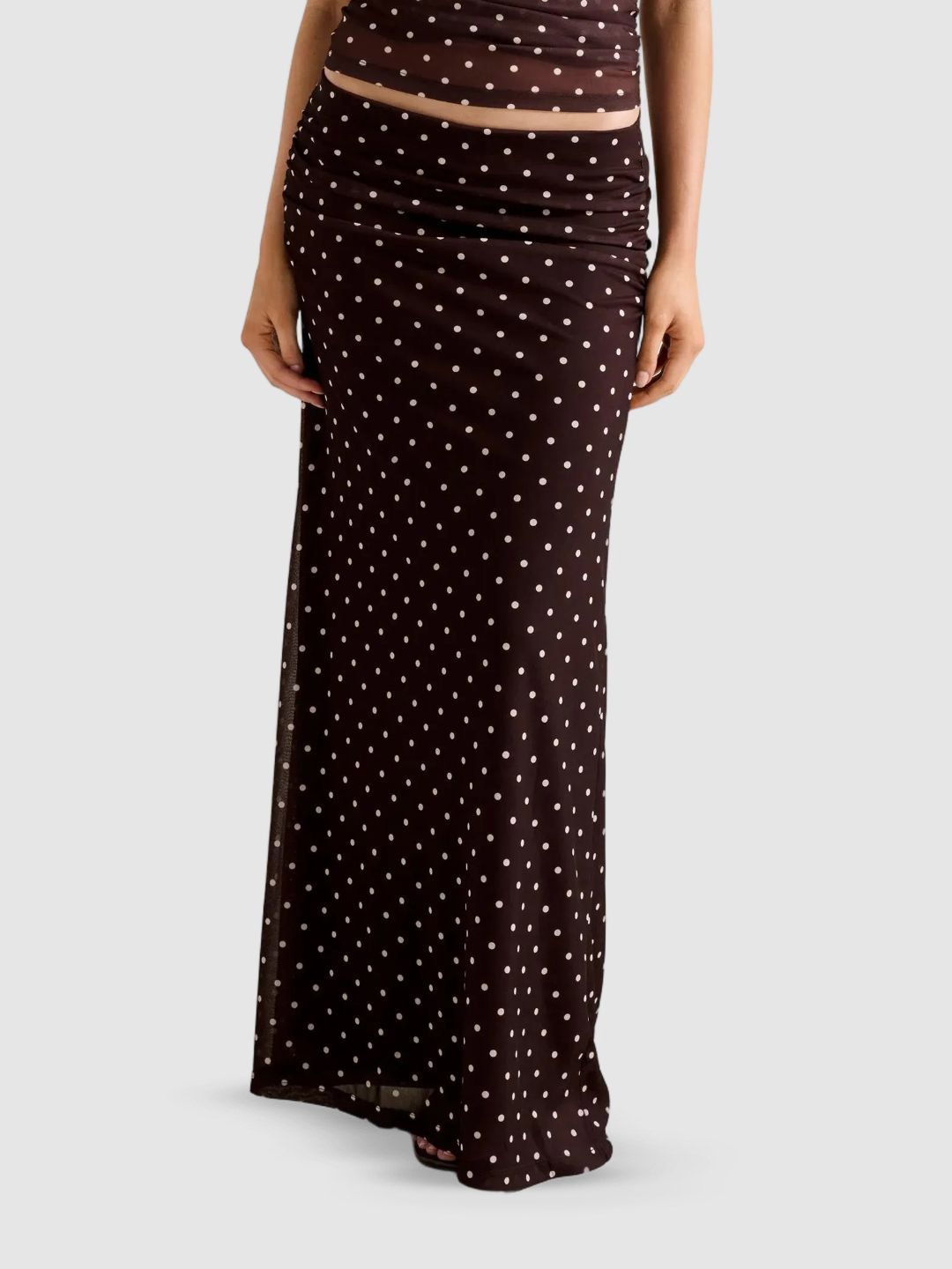Forever New Women Knits Maxi Straight Skirt-picture-34