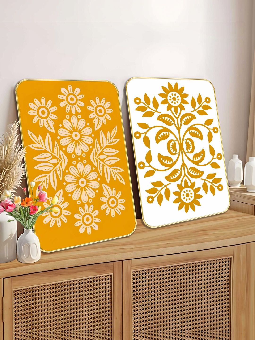 SAF Multicoloured MDF Other Wall Paintings-picture-20