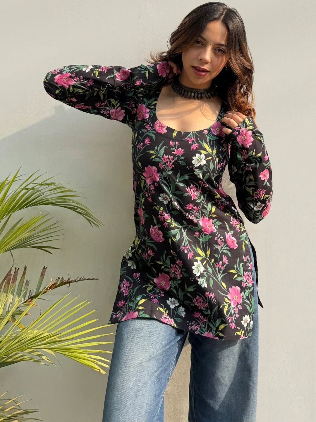Light Daisy Women Floral Printed Kurta-picture-44