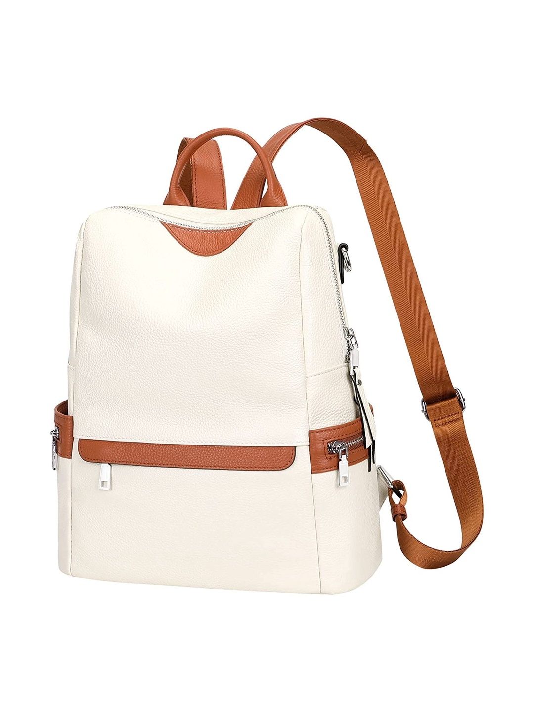 JAISOM Women Colourblocked Backpack-image-48