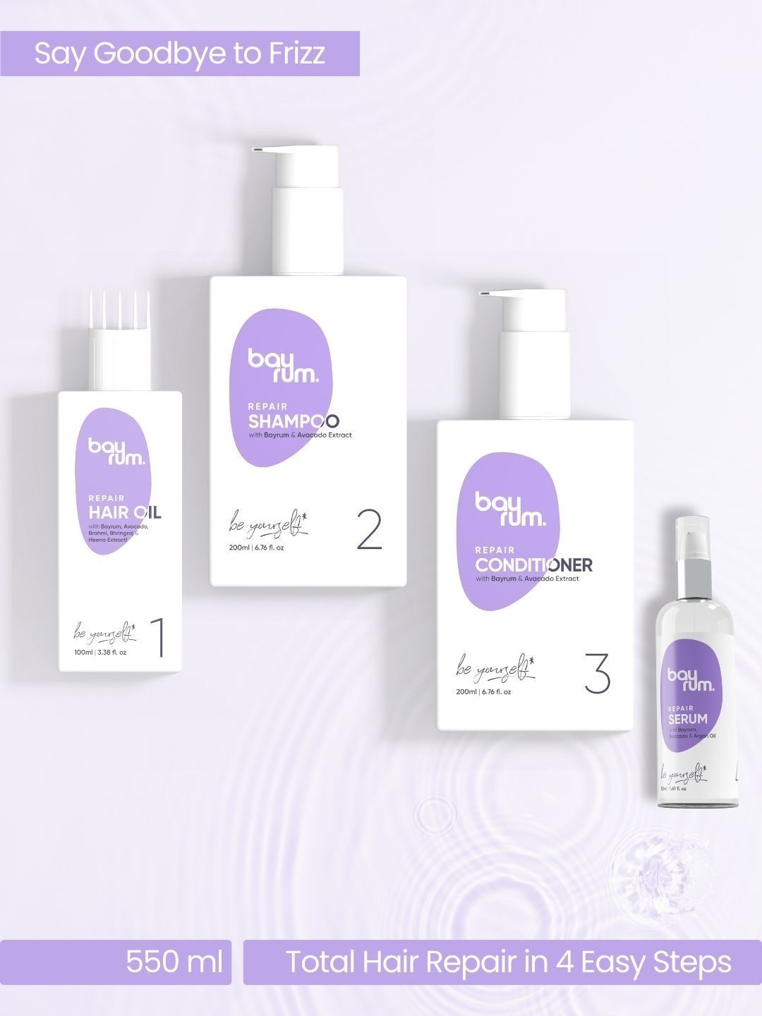 BAYRUM. Set Of Hair Oil - 100 ml, Shampoo - 200 ml, Conditioner - 200 ml & Serum - 50 ml-image-19