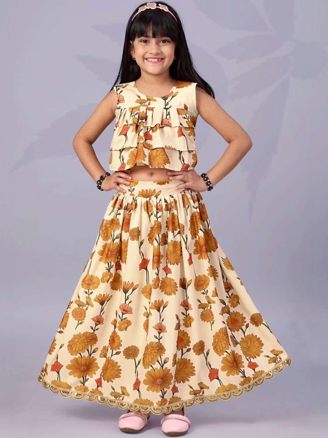Tiny Twirls Girls Ready to Wear Lehenga &