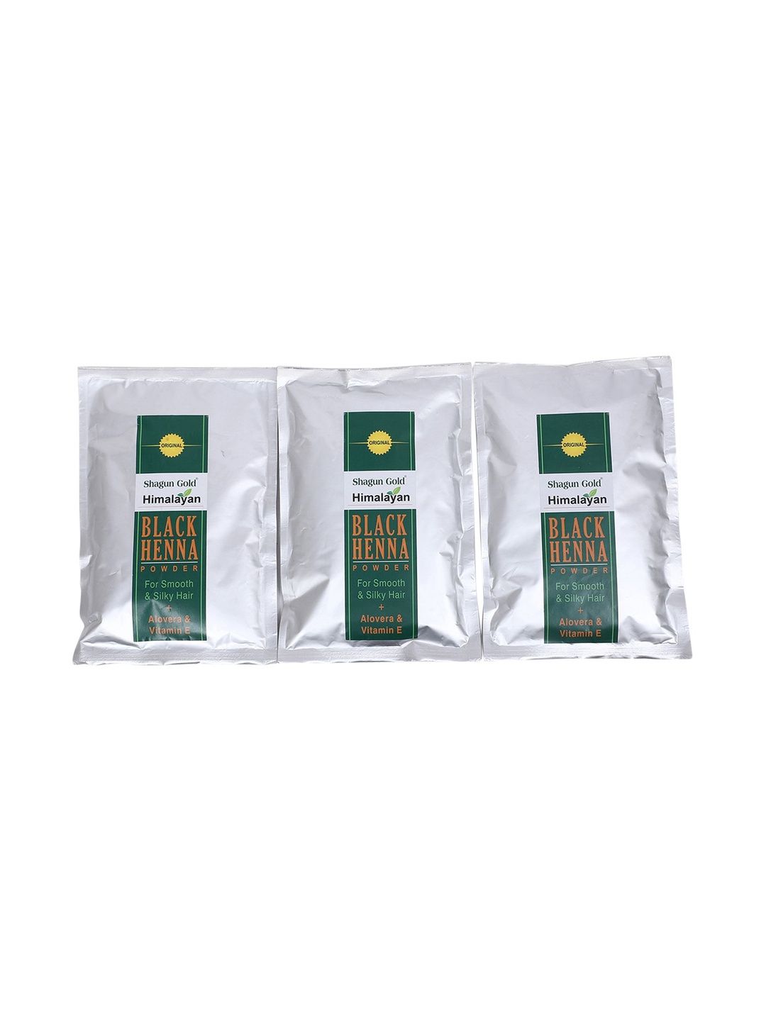 SHAGUNGOLD Set Of 3 Himalayan Hair Color With Aloe Vera - 250 g Each - Black-picture-12