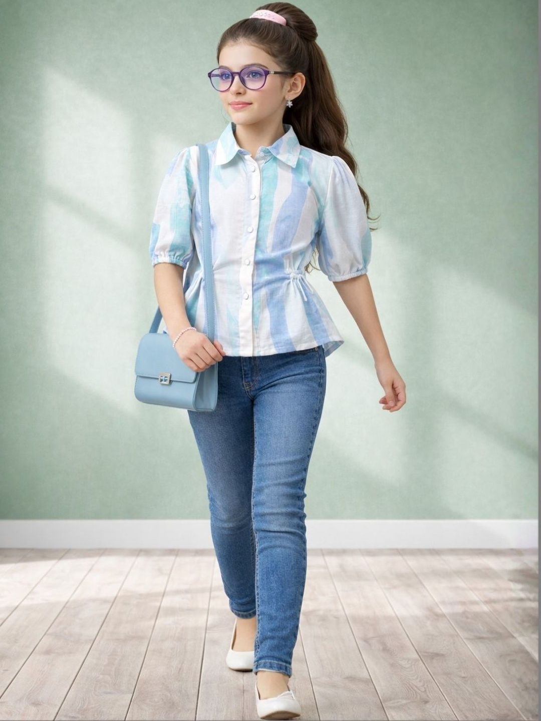 HERE&NOW Girls Cotton Tops-picture-46