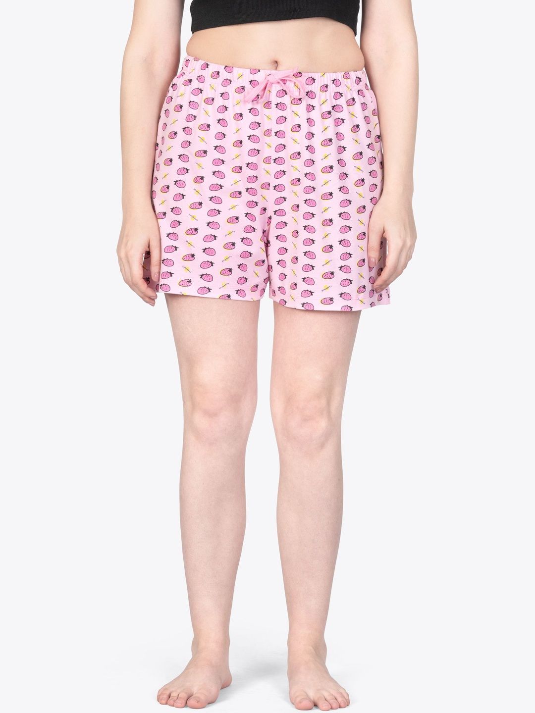 ariel Women Printed Lounge Shorts-picture-14