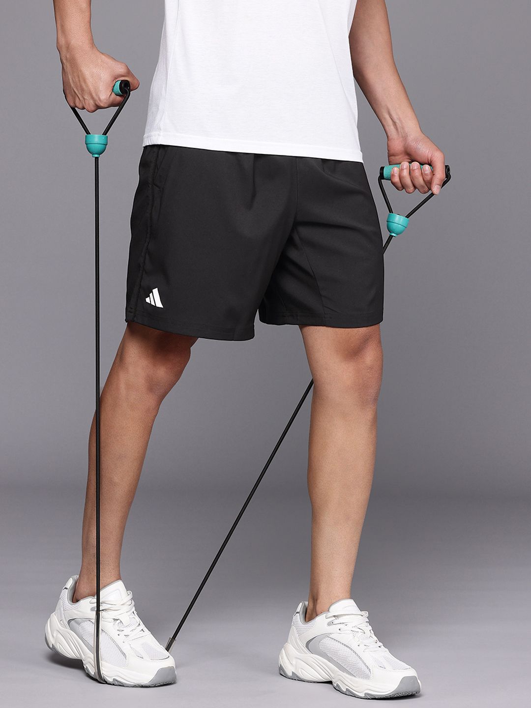 ADIDAS Men Brand Logo Printed Training Sports Shorts-picture-20