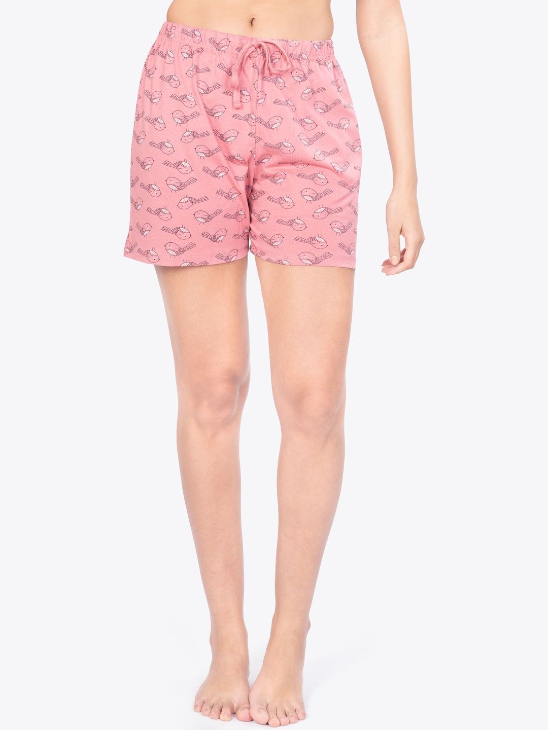 ariel Women Printed Lounge Shorts-image-43
