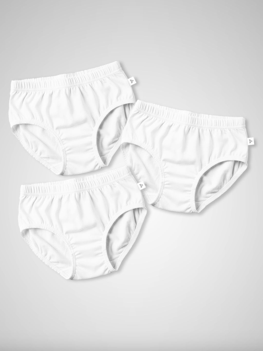 DOODLEBERRY Girls Pack of 3 Printed Anti Microbial Cotton Basic Briefs-picture-40