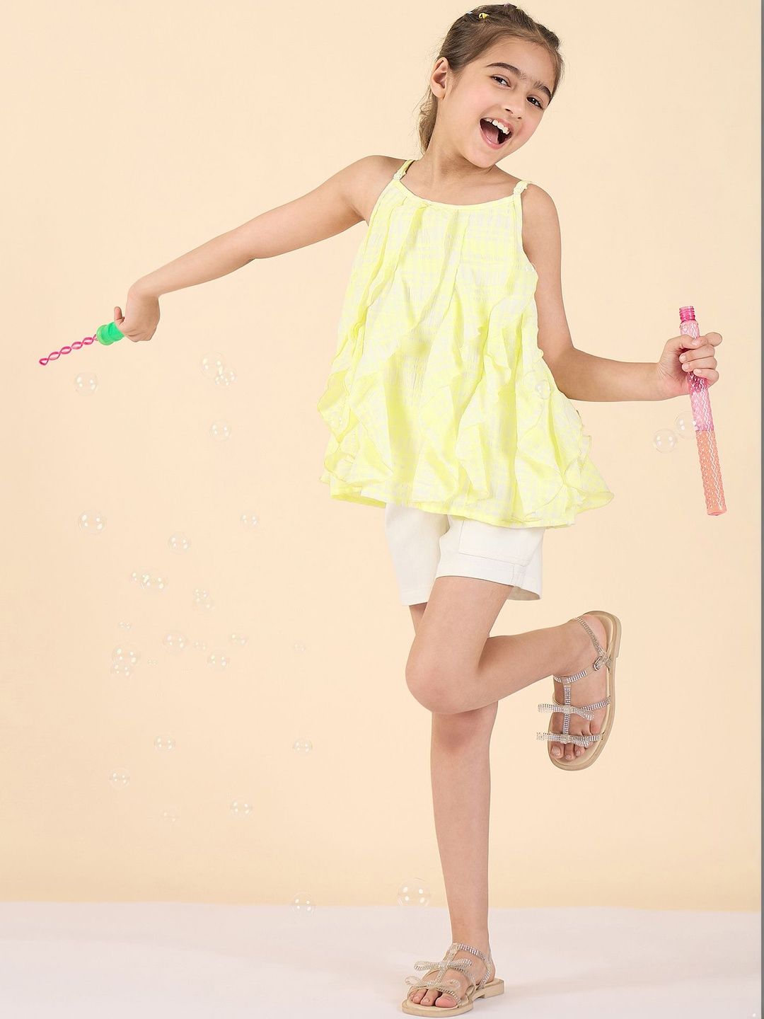 StyloBug Girls Top with Shorts-picture-26
