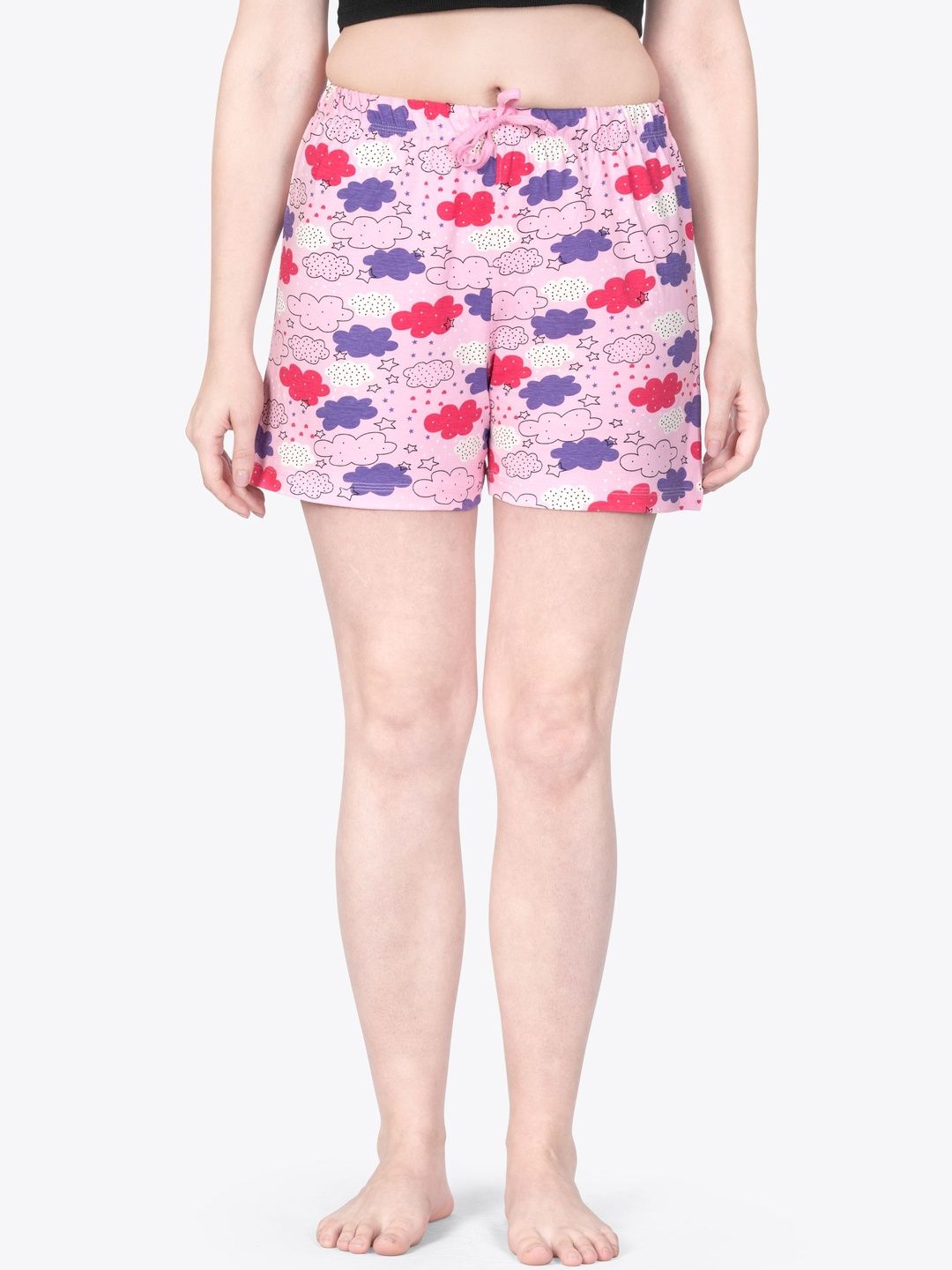ariel Women Printed Lounge Shorts-picture-35