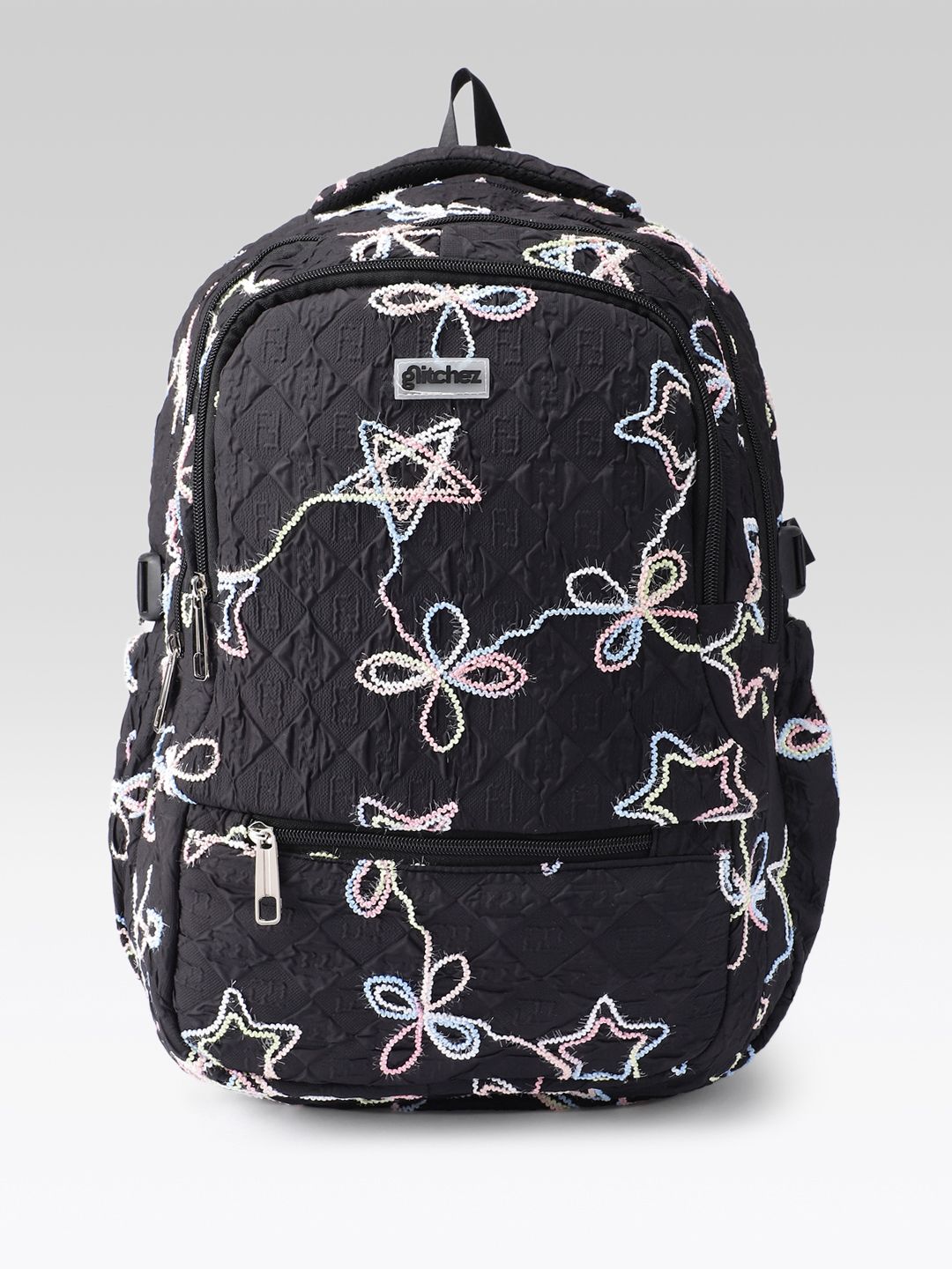 glitchez Women Embroidered Laptop Backpack-picture-16