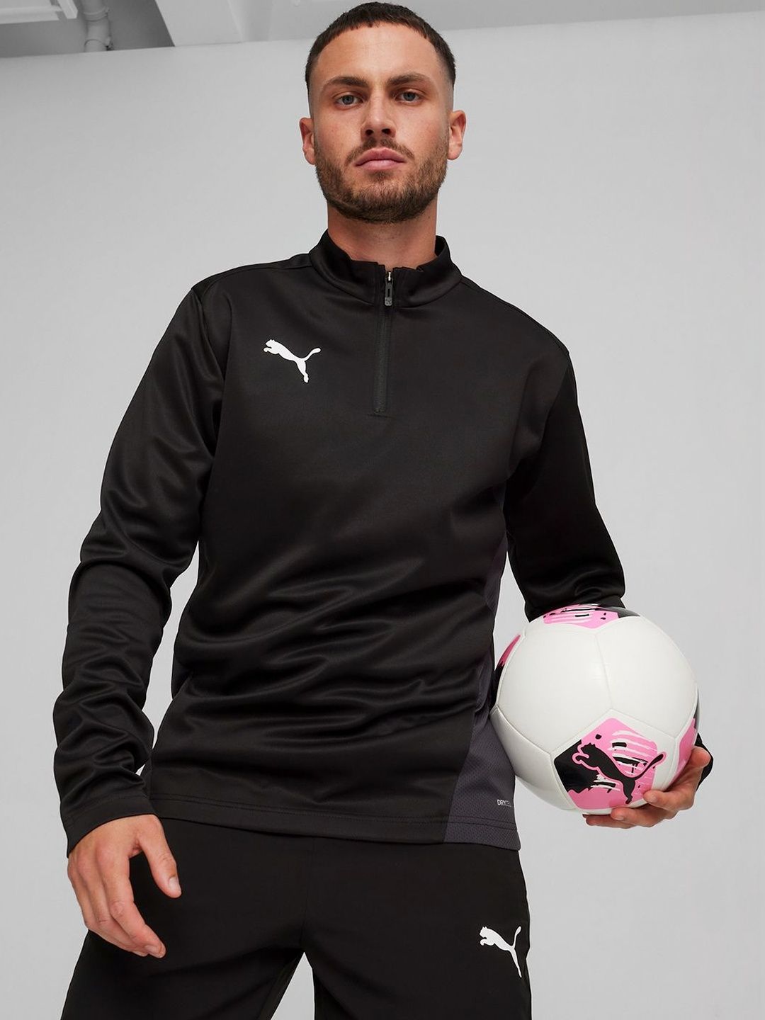 Puma teamGOAL Men's Quarter-Zip Football Training Tee-picture-33